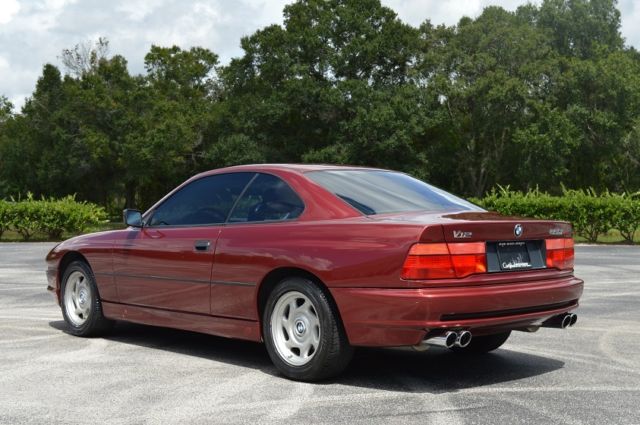 1991 BMW 850I AUTOMATIC CLEAN CARFAX V12 COLD AC CLEAN !!! 1991 BMW 8-Series