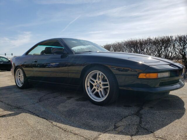 1991 BMW 850i E31 V12 BLACK WELL MAINTAINED RUNS GREAT AMAZING CAR 1991 BMW 8-Series V12