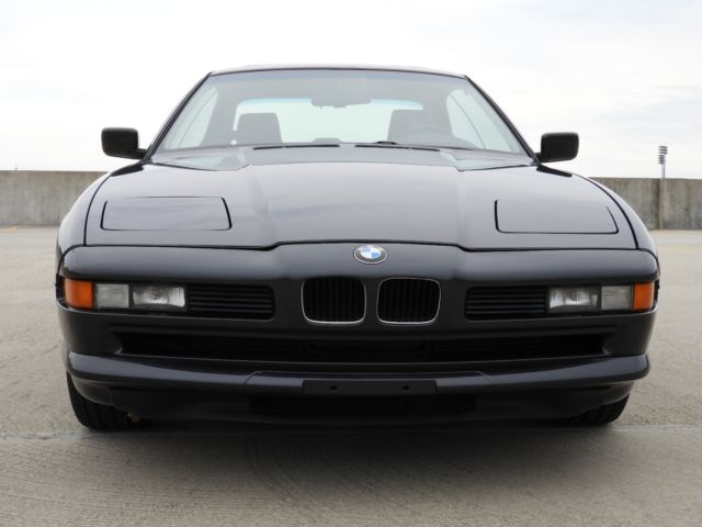 1991 BMW 850i V-12 Low miles (72655) M Star Rims New Continental Tires 1991 BMW 8-Series