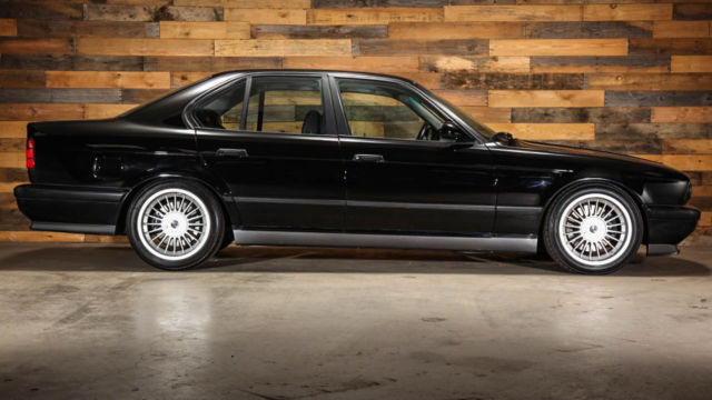 1991 BMW E34 M5 Euro Spec 12,500mi Black/Black Alpina Wheels Documented WOW!!! 1991 BMW M5