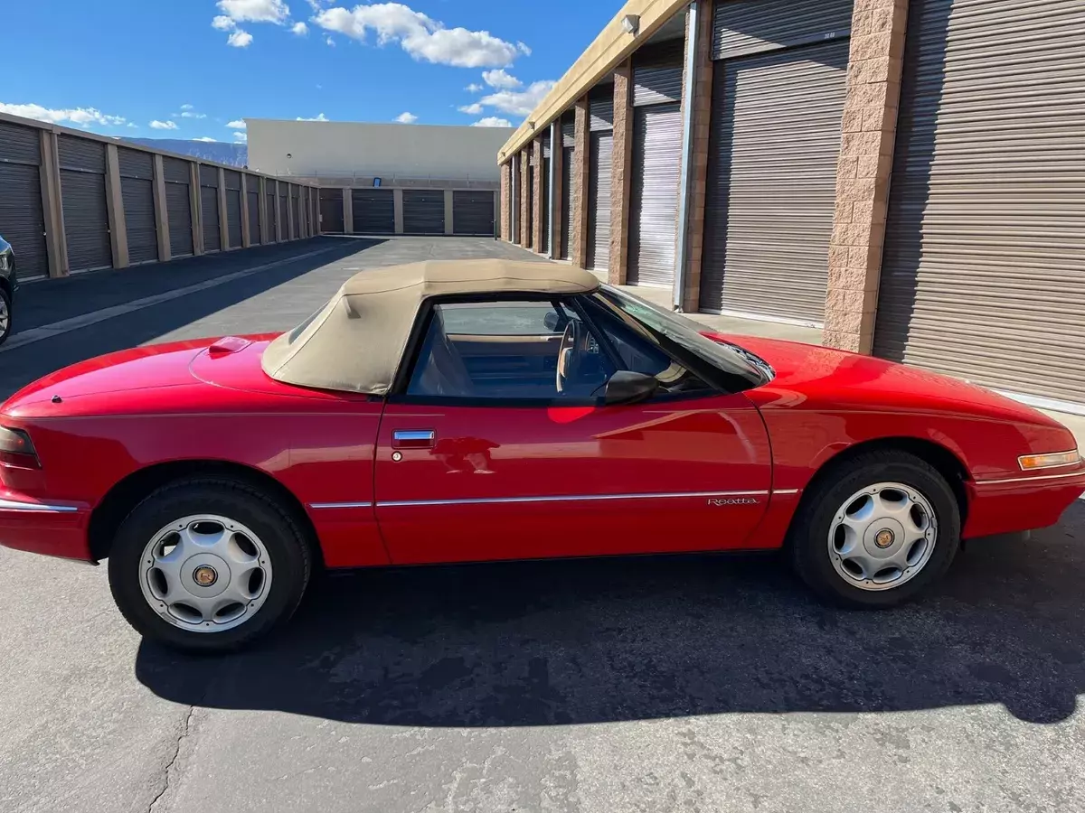 1991 Buick Reatta Convertible Red Automatic, Extra Clean, GM Dealer Serviced 1991 Buick Reatta