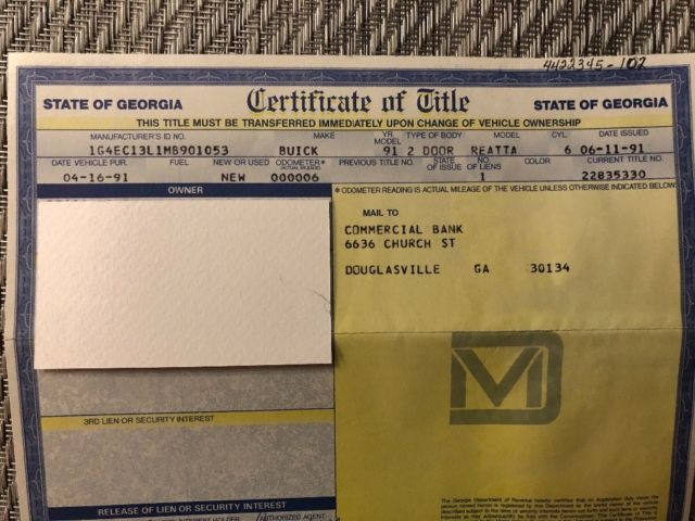 1991 Buick Reatta Coupe - photo 4
