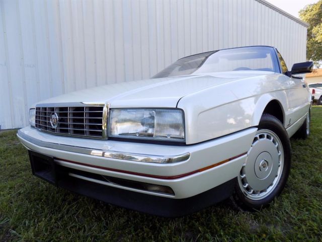 1991 Cadillac Allante 19K LOW Museum Miles FLordia Carfax Clean 1991 Cadillac Allante 19K LOW Museum Miles FLordia Carfax Clean