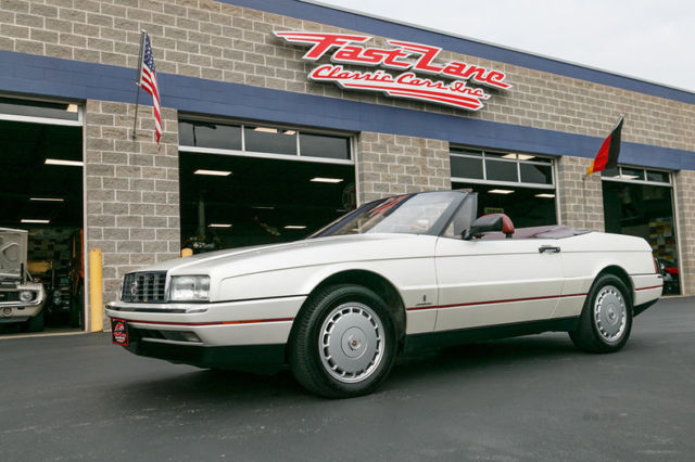 1991 Cadillac Allante Convertible 2 Tops 2 Owners 23k Original Miles 1991 Cadillac Allante Convertible