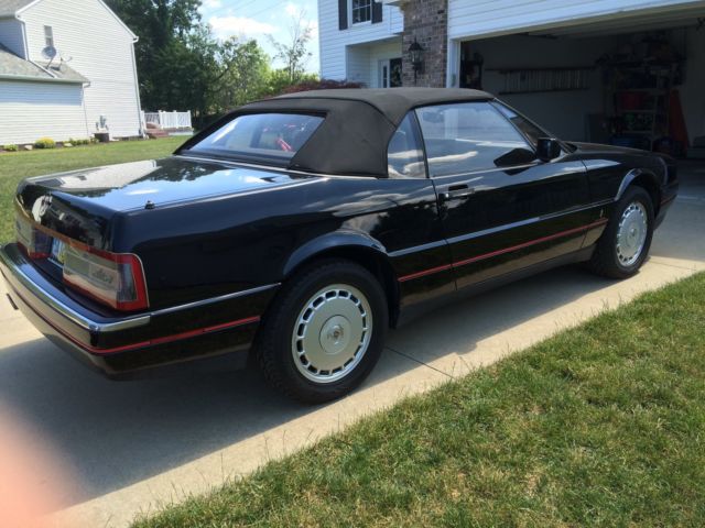 1991 Cadillac Allante Convertible Low Miles 1991 Cadillac Allante