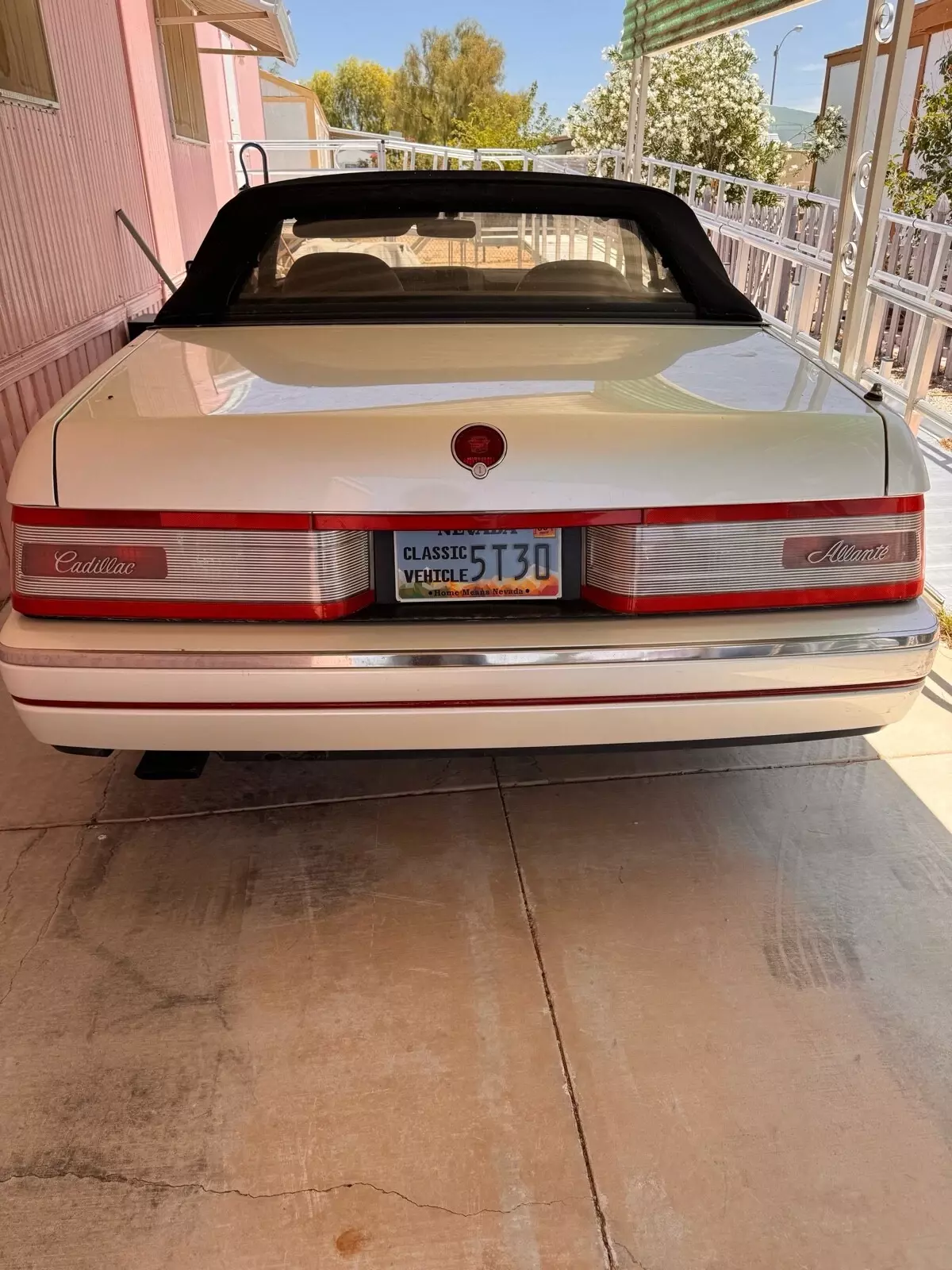 1991 Cadillac Allante Convertible White 1991 Cadillac Allante