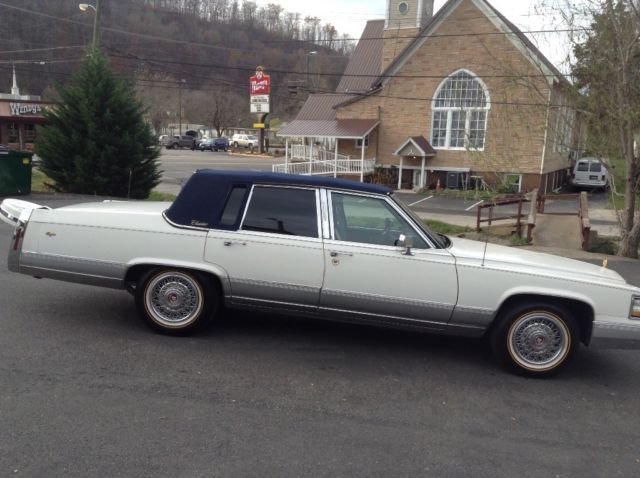 1991 cadillac brougham Fleetwood 1991 Cadillac Brougham Gold