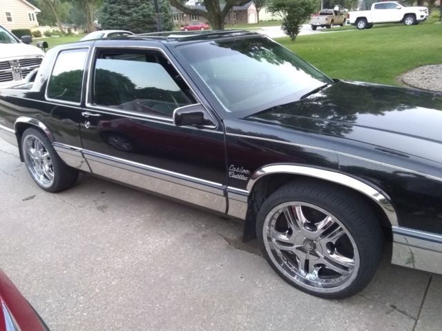 1991 CADILLAC COUPE DEVILLE GREAT CONDITION 88K LOW MILES 20 INCH 5 TVS E &G E&G 1991 Cadillac DeVille
