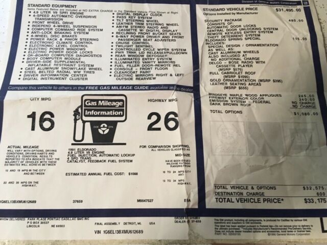 1991 Cadillac Eldorado - photo 5