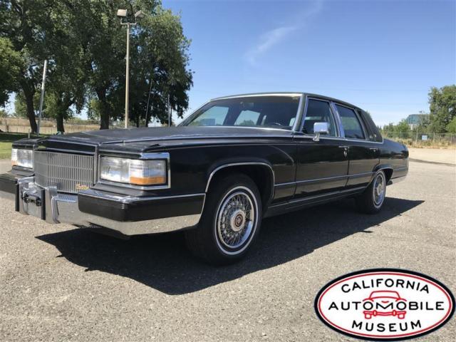 1991 Cadillac Fleetwood Brougham d'Elegance 61,600 Miles Triple Black 5.0 V8 1991 Cadillac Fleetwood --