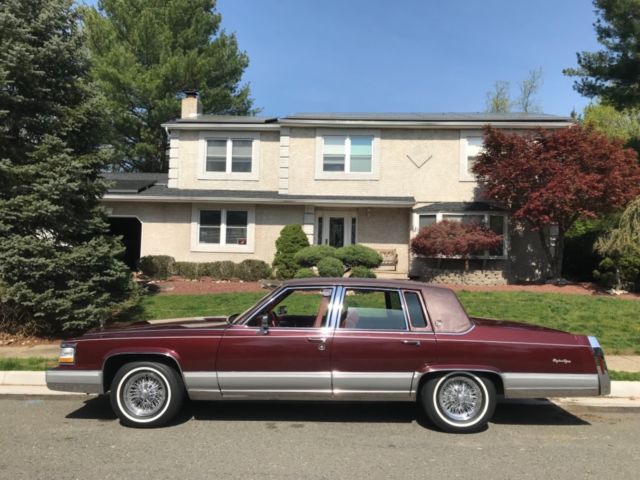 1991 CADILLAC FLETWOOD BROUGHAM D'ELEGANCE 1991 Cadillac Brougham d'elegance