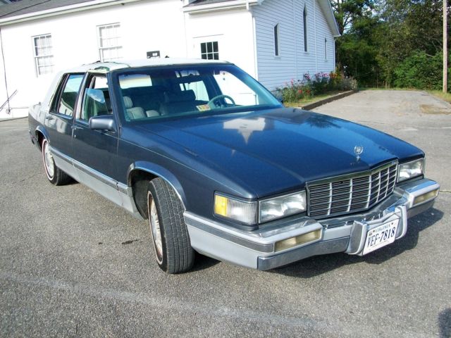 1991 Cadillac Sedan Deville ONLY: 78K 4.9L V8 No Rust! INSPECTED & RUNS GREAT! 1991 Cadillac DeVille