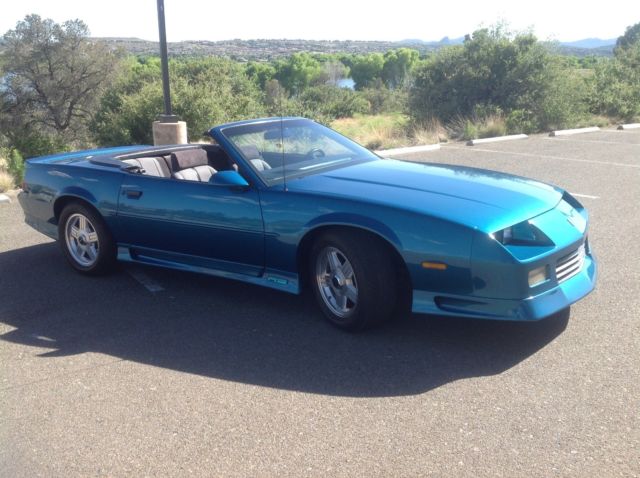 1991 Camaro RS Convertible LOW MILES! 1991 Chevrolet Camaro RS Convertible