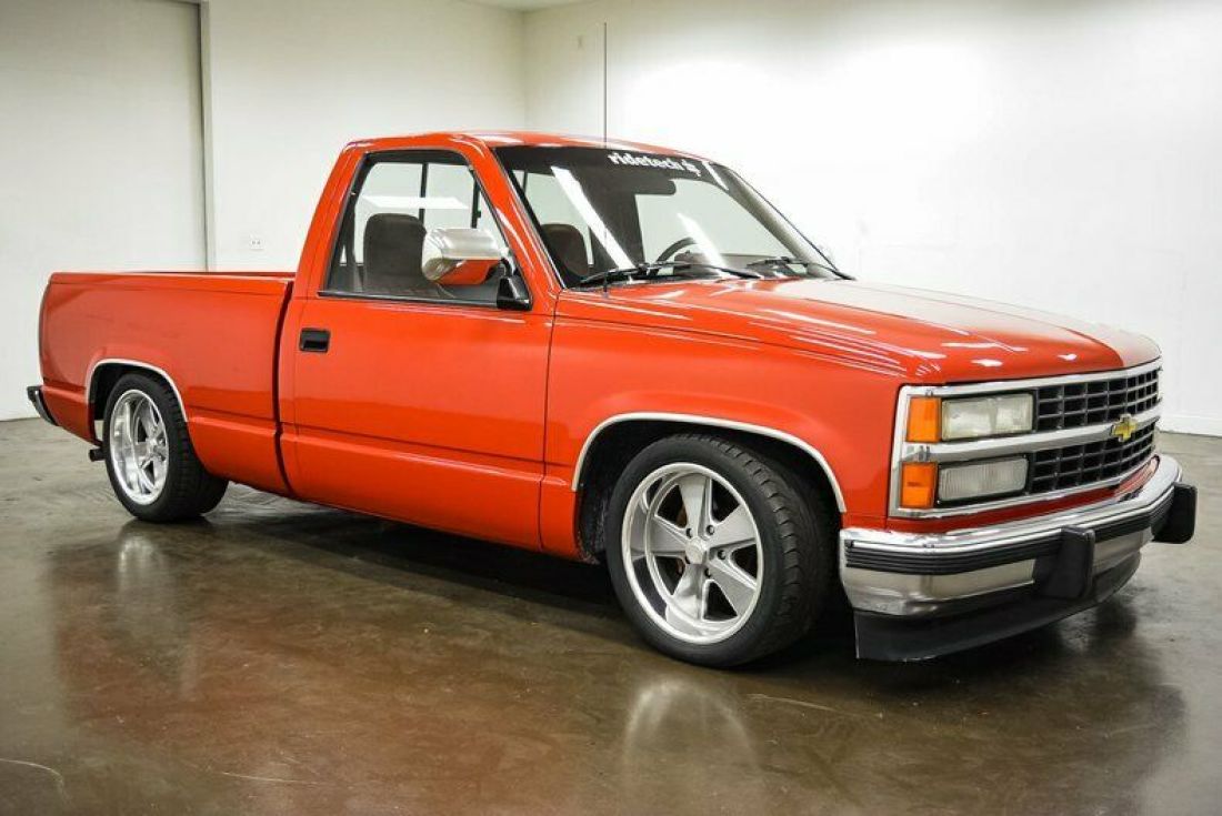 1991 Chevrolet 1500 66810 Miles Red Pickup Truck 350 Chevrolet V8 4L60 1991 Chevrolet Silverado 1500