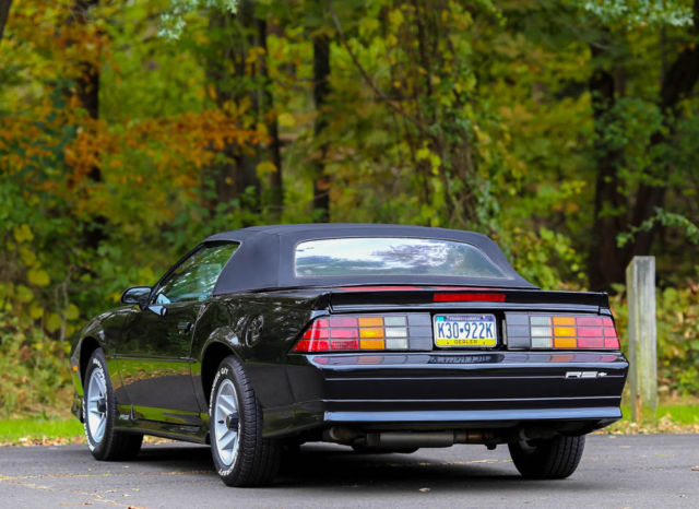 1991 Chevrolet Camaro Camaro Leather 5SP Manual Convertible 48K mi CARFAX - photo 7