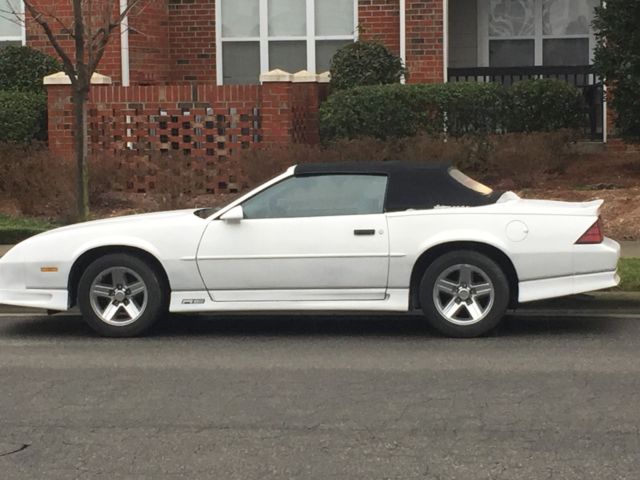 1991 Chevrolet Camaro RS Convertible 2-Door 5.0L white.****NO RESERVE PRICE!!! 1991 Chevrolet Camaro RS Convertible 2-Door