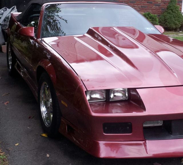 1991 Chevrolet Camaro RS Convertible 2-Door 5.7 383/9'REAR/TRANS ALL CUSTOMIZED 1991 Chevrolet Camaro RS Convertible 2-Door