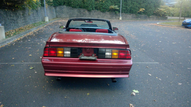 1991 Chevrolet Camaro RS Convertible 2-Door - photo 5