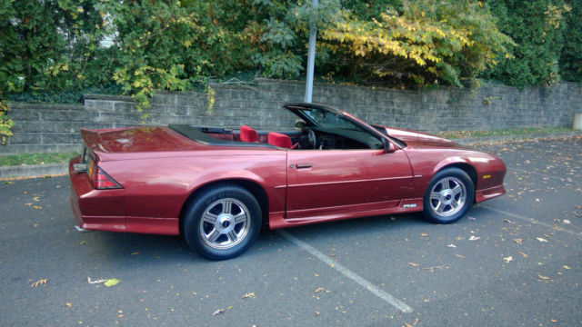 1991 Chevrolet Camaro RS Convertible 2-Door - photo 6