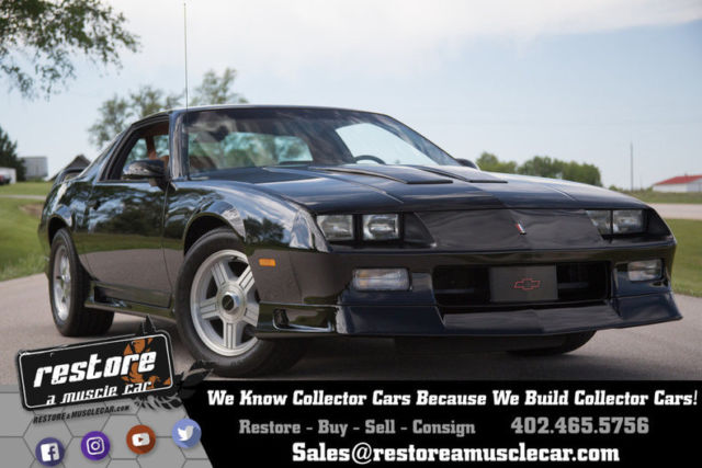 1991 Chevrolet Camaro Z28 88 Miles Black Coupe 5.7 Liter L98 V8 4 Speed Automati 1991 Chevrolet Camaro Z28