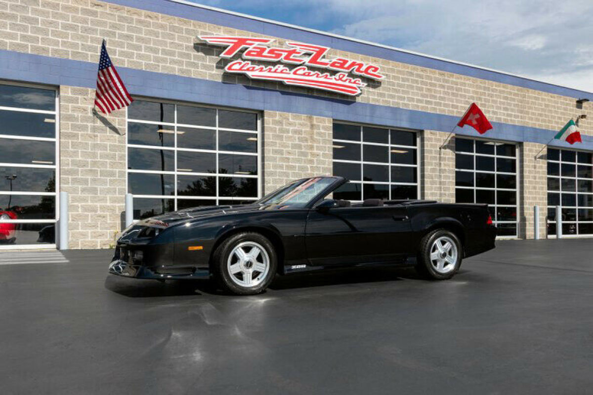 1991 Chevrolet Camaro Z/28 Convertible 38k Original Miles 1 of 3,203 Produced 1991 Chevrolet Camaro Z/28 Convertible 38k Miles