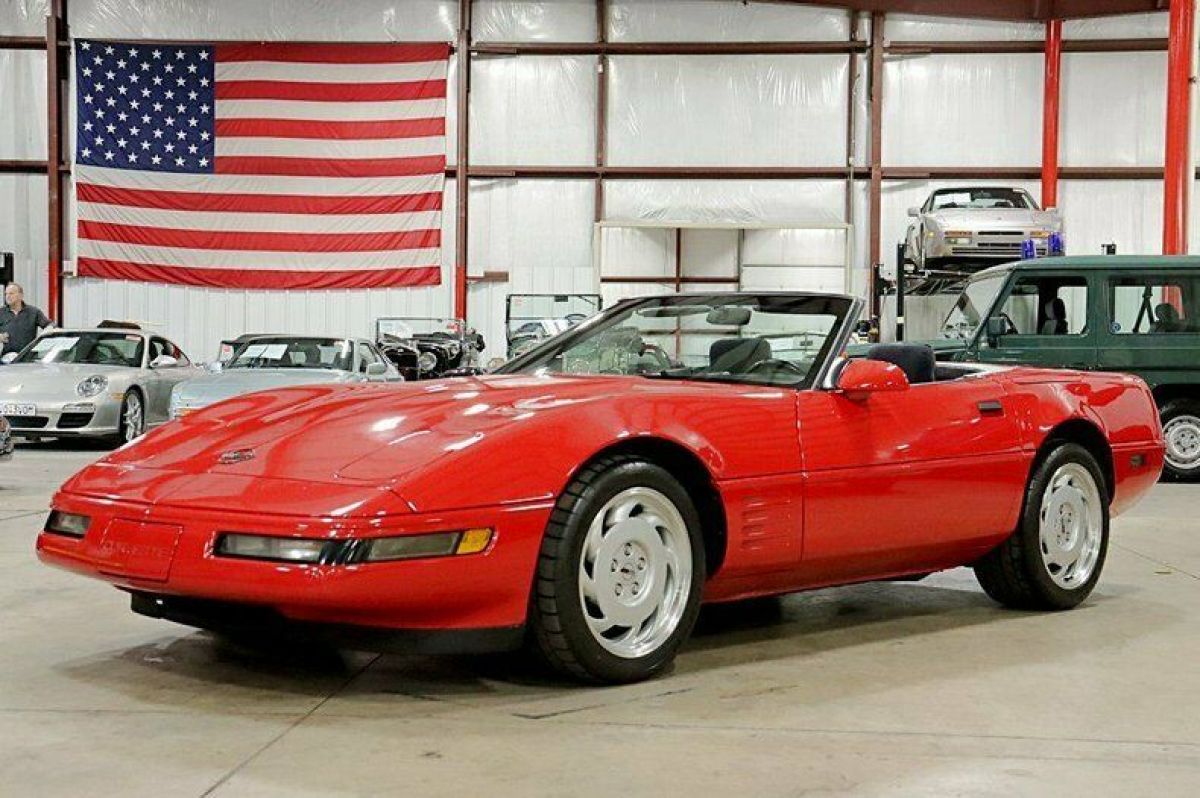 1991 Chevrolet Corvette 50486 Miles Red Convertible 5.7L V8 Automatic 1991 Chevrolet Corvette