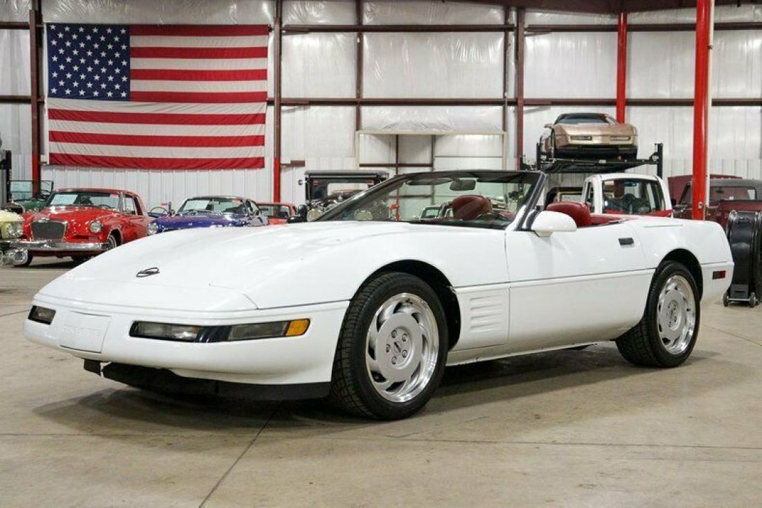 1991 Chevrolet Corvette 52849 Miles White Convertible 5.7L V8 Automatic 1991 Chevrolet Corvette