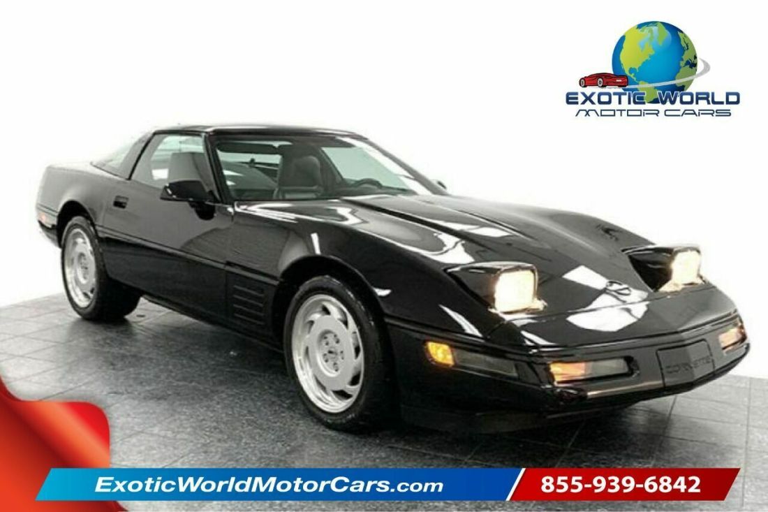 1991 Chevrolet Corvette Base 2dr Hatchback 5013 Miles Black Hatchback 5.7L V8 Au 1991 Chevrolet Corvette Base 2dr Hatchback