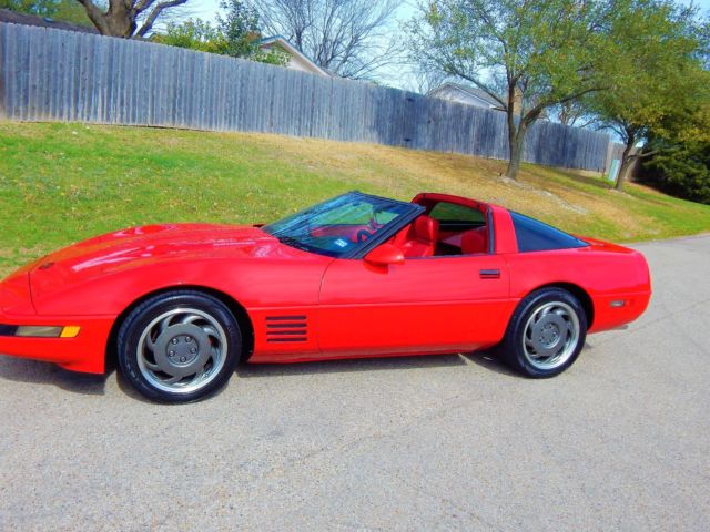 1991 Chevrolet Corvette, C4, Corvette, Targa top, 1991 Chevrolet Corvette L3
