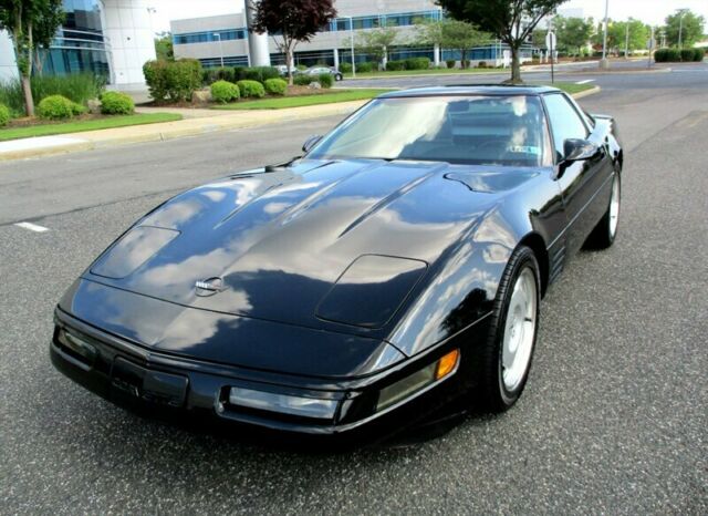 1991 Chevrolet Corvette Coupe 6 Speed Manual Only 47K Miles Black Stunning Car 1991 Chevrolet Corvette Coupe