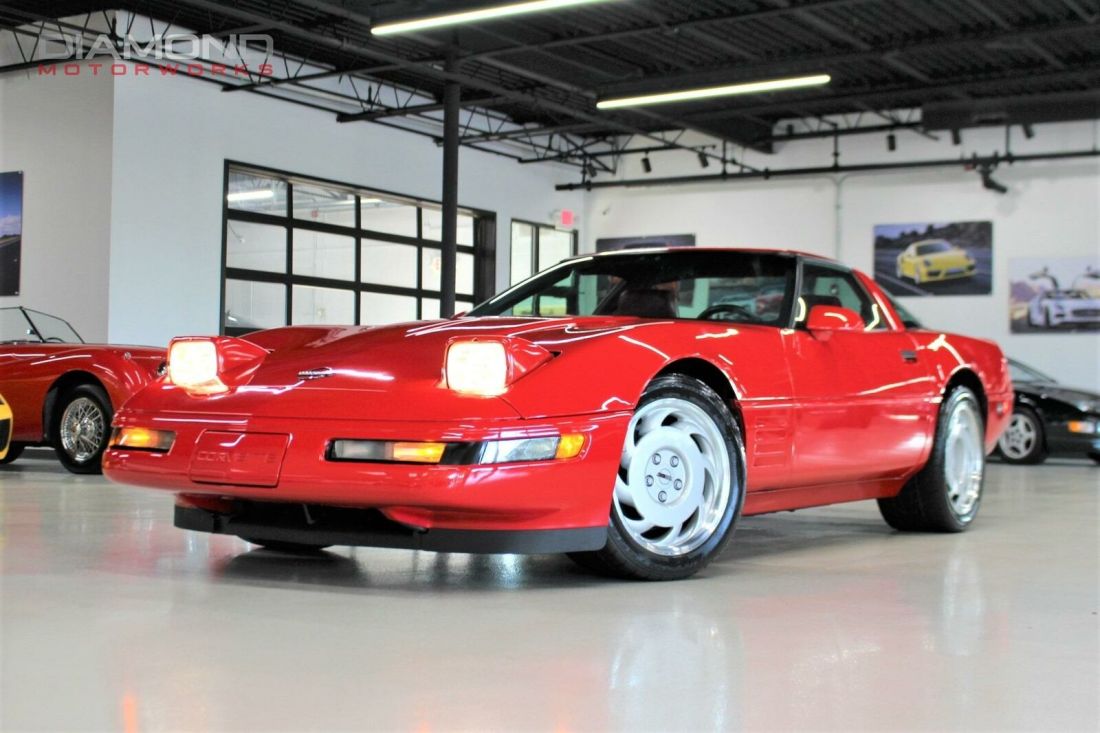 1991 Chevrolet Corvette ZR1 17349 Miles Corvette Bright Red Hatchback V8 5.7L 37 1991 Chevrolet Corvette ZR1