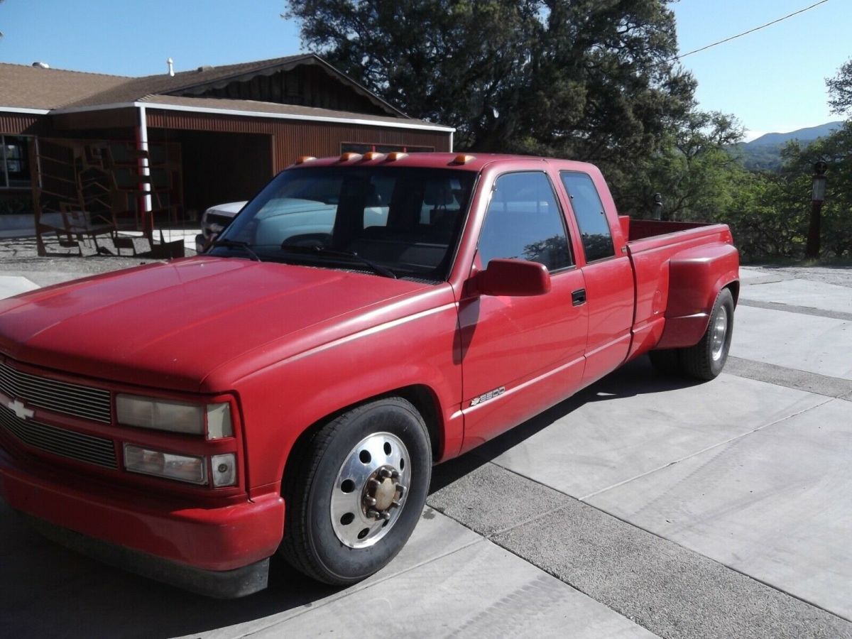 1991 chevrolet extra cab dually 90s OBS custom 1991 Chevrolet C/K Pickup 3500