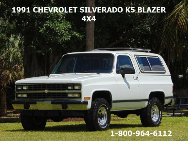1991 CHEVROLET K5 SILVERADO BLAZER JIMMY 4X4 MUST SEE SUPER RARE LOADED 1991 Chevrolet Blazer FUEL INJECTION POWER WINDOWS LOCKS MIRROS ONE OF A KIND