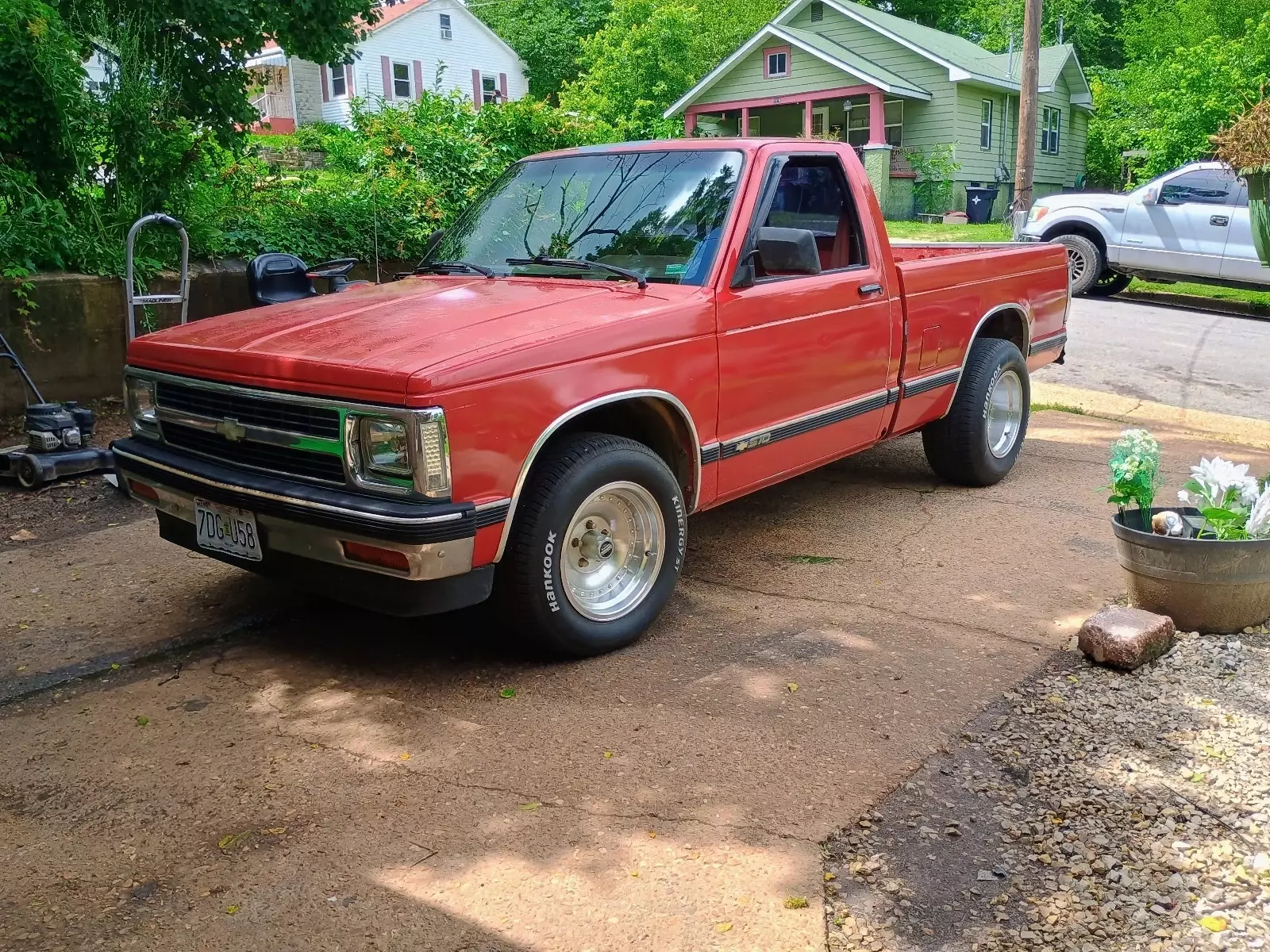 1991 Chevrolet S Truck Pickup Red S10 1991 Chevrolet S-10 S10