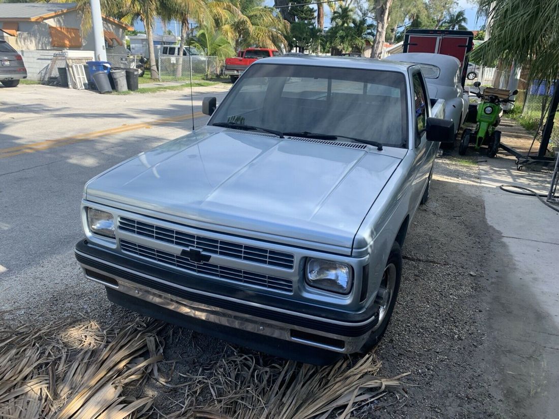 1991 Chevrolet S10 Pickup Grey RWD Manual S10 1991 Chevrolet S10 S10