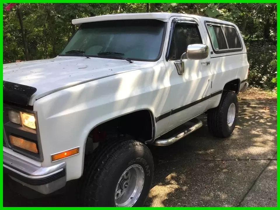 1991 Chevy 350 5.7L V8 16V 4" Body Lift Tranny w/Warranty Rebuilt w/Vortex Heads 1991 GMC Jimmy K5 2dr 4x4 Stock Number 232854