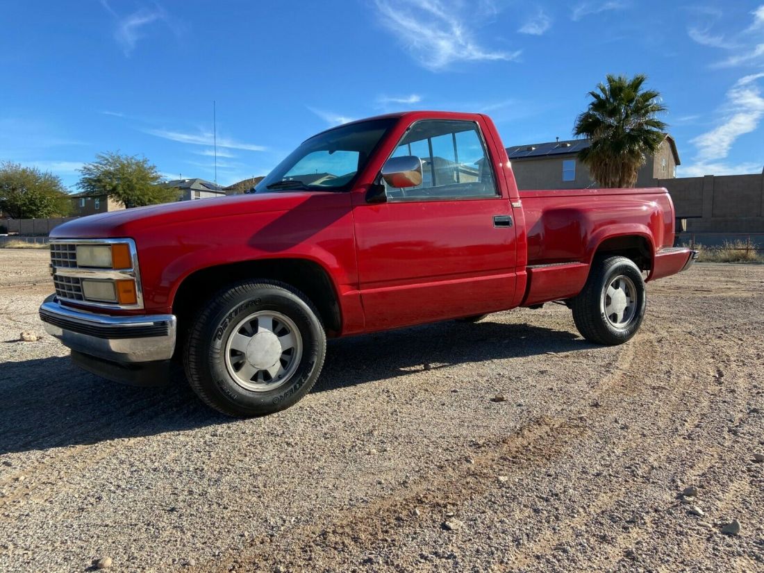1991 Chevy C1500 Stepside Factory V8 Automatic Rust Free Arizona Truck 1991 Chevrolet C/K Pickup 1500 Silverado Shortbed StepSide