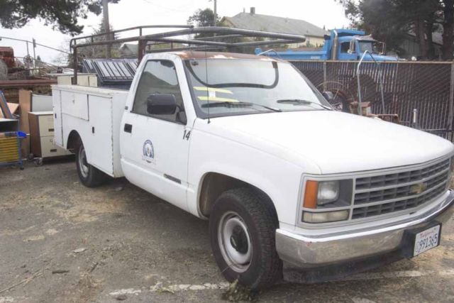 1991 Chevy Cheyenne 2500 w 100K Miles, Boxes, Lumber Rack, Galvanized Bed,3.0 L 1991 Chevrolet Other Pickups