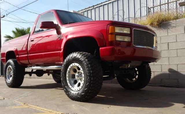1991 Chevy Silverado Regular Cab 4x4 Lift, EFI 383 Stroker, 4 Whl disc, NO RUST 1991 Chevrolet C/K Pickup 1500 1/2 Ton Silverado