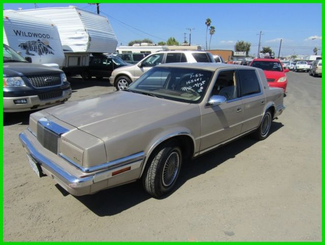 1991 Chrysler New Yorker Salon Used 3.3L V6 12V Automatic NO RESERVE 1991 Chrysler New Yorker Salon