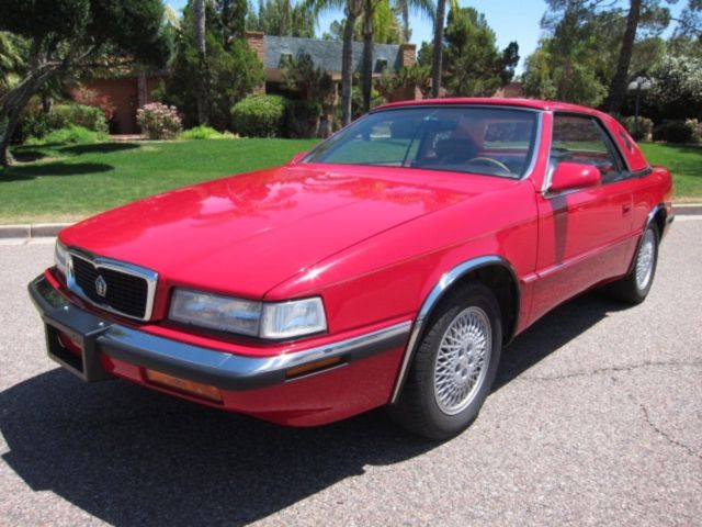 1991 Chrysler TC by Maserati 39,900 Original Miles 1991 Chrysler T-C BY MASERATI
