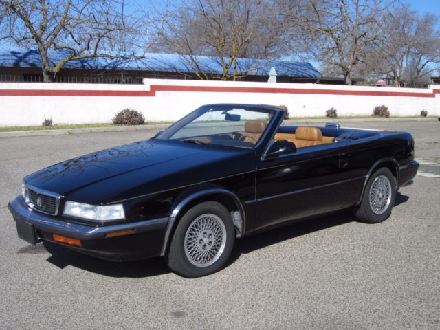 1991 Chrysler TC by Maserati. A beautiful low mileage car in very good condition 1991 Chrysler Other Leather
