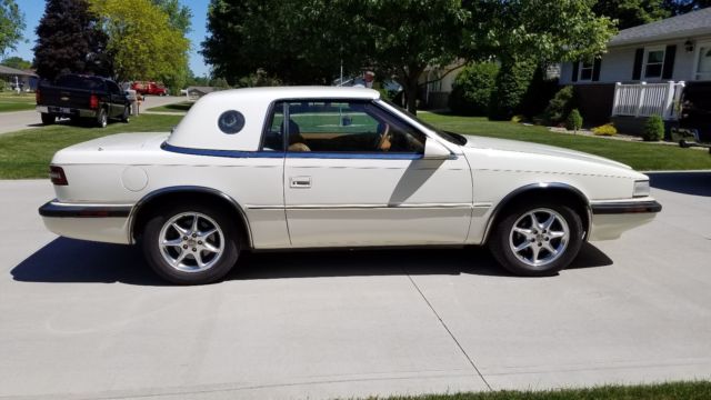 1991 Chrysler TC by Maserati 2 Seat Roadster w/Removable HT - photo 2