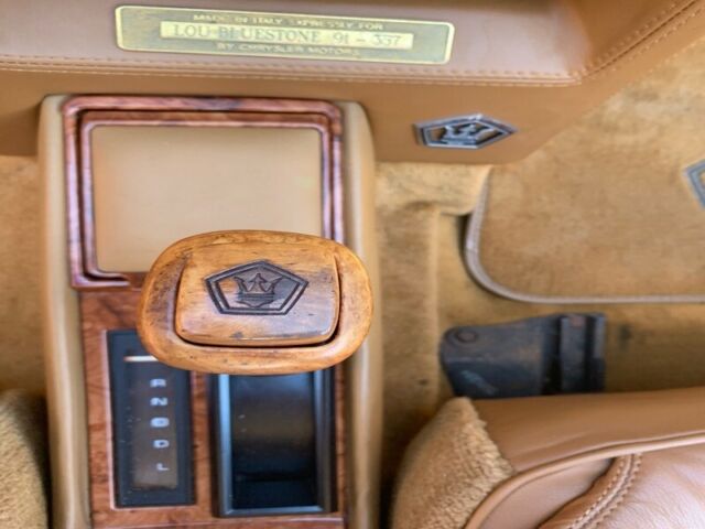 1991 Chrysler TC By Maserati Convertible - photo 3