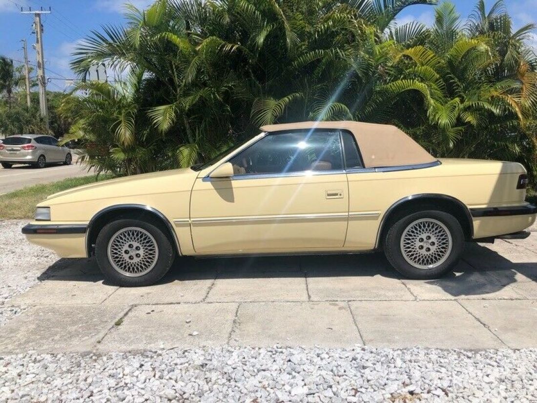1991 Chrysler TC By Maserati Convertible 41,750 Mils 1 OWNER 3.0L V6 SOHC 12V 1991 Chrysler TC By Maserati Convertible