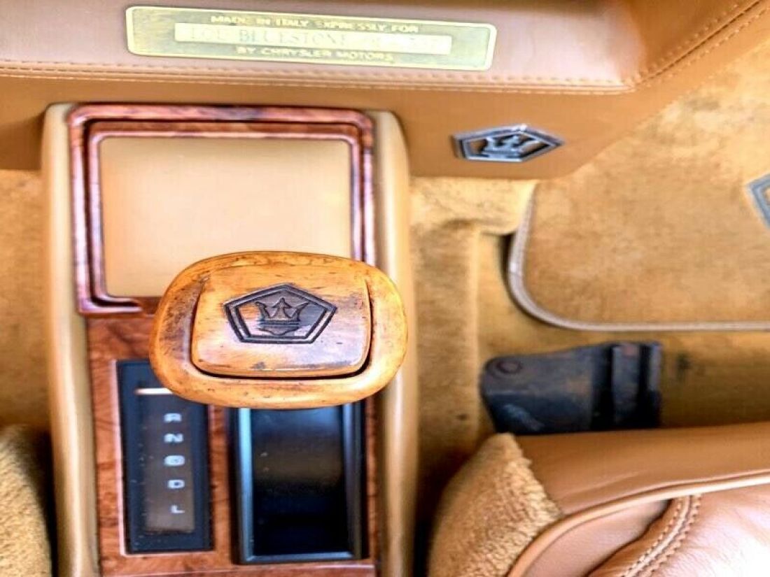 1991 Chrysler TC By Maserati Convertible - photo 6