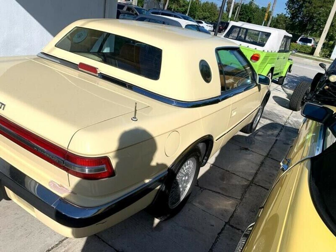 1991 Chrysler TC By Maserati Convertible - photo 7