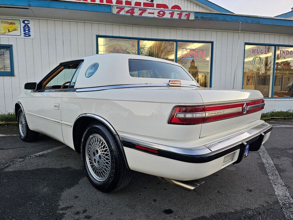 1991 Chrysler TC Convertible by Maserati - photo 5