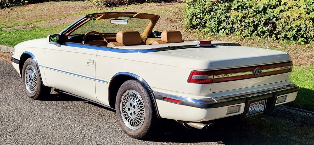 1991 Chrysler TC Maserati - photo 7