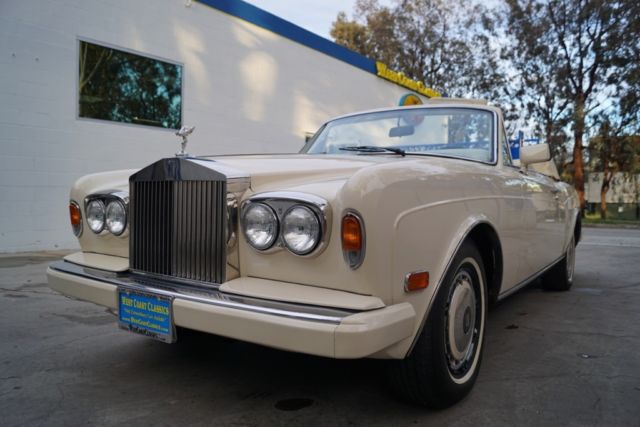 1991 CORNICHE III WITH 44K ORIGINAL MILES! RECENT FULL SERVICE - MUSEUM PURCHASE 1991 Rolls-Royce Corniche CORNICHE III WITH 44K ORIGINAL MILES!
